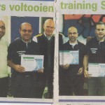 Krantenartikel EHBO cursus