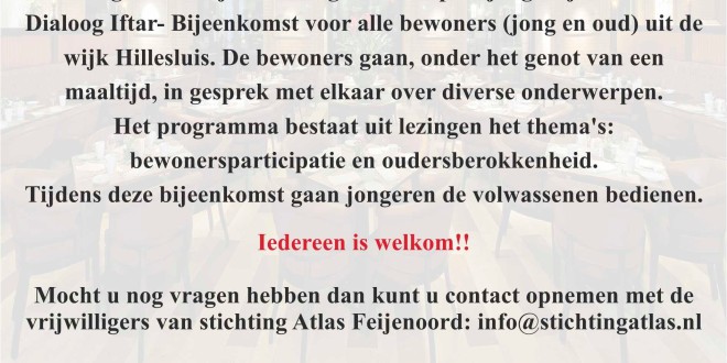 Dialoog Iftar- Bijeenkomst 2014