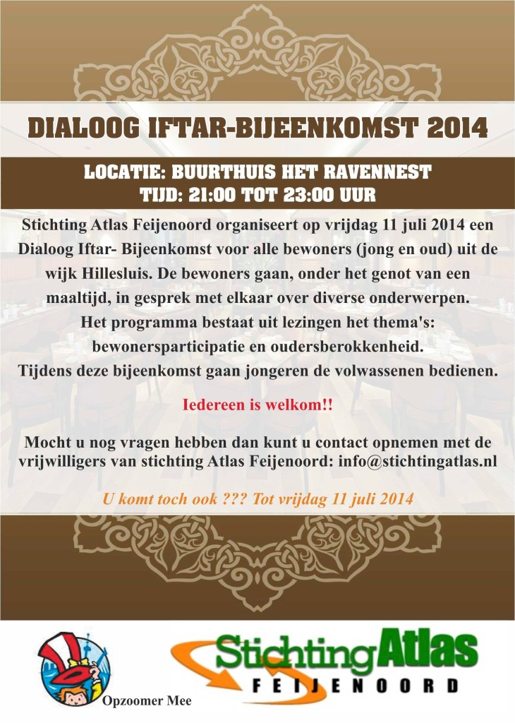 Iftar Uitnodiging 2014