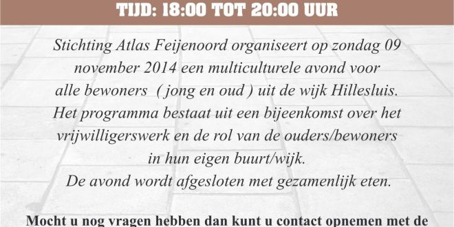 Voorlichtingsbijeenkomst 09 november